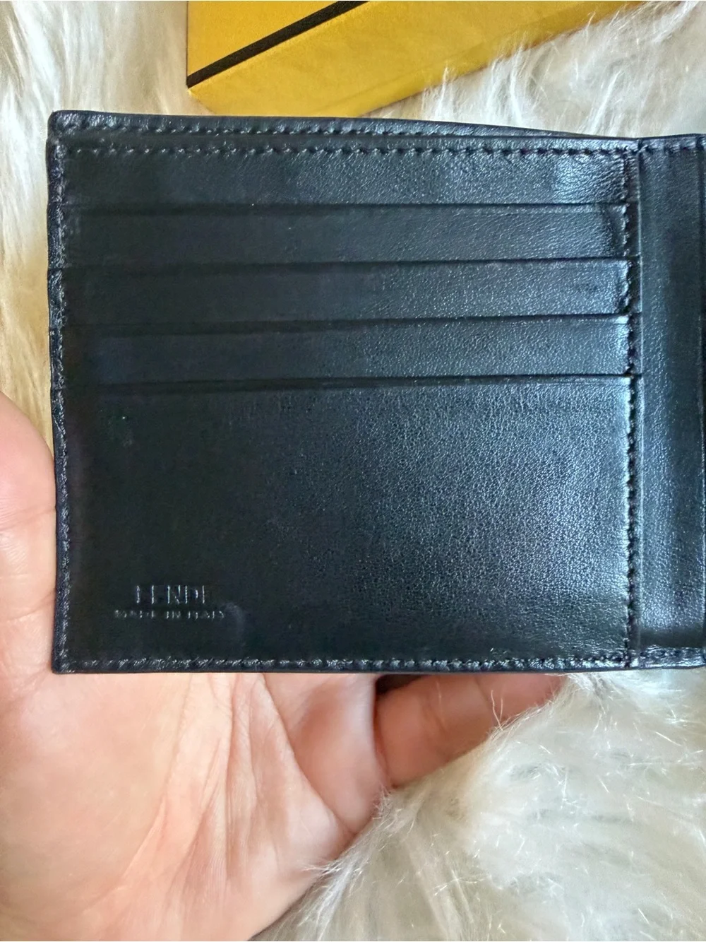 Fendi Zucca Wallet with box